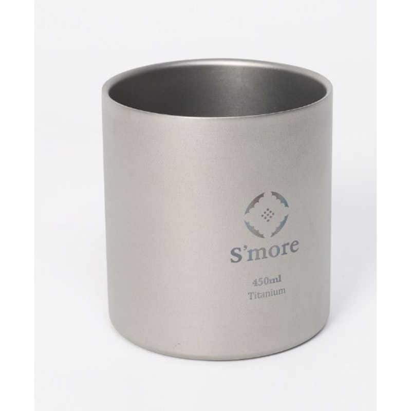 ティーオー　Titanium Double Cup 450 二重構造 チタンカップ(450mL) SMOrsUT001DCa450slv　SMOrsUT001DCa450slv