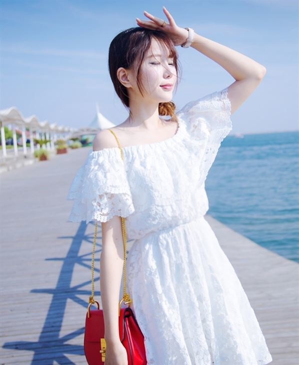 ファッションなデザイン 1435 オフショルダーレースワンピース ホワイト 春夏 19 大人可愛い リゾート白ワンピース 花柄 ビーチワンピース 刺繍ドレス レースワンピース 白ワンピース Sale 春夏 19 レースワンピ サイズ Xl Prettypoisonbar Com