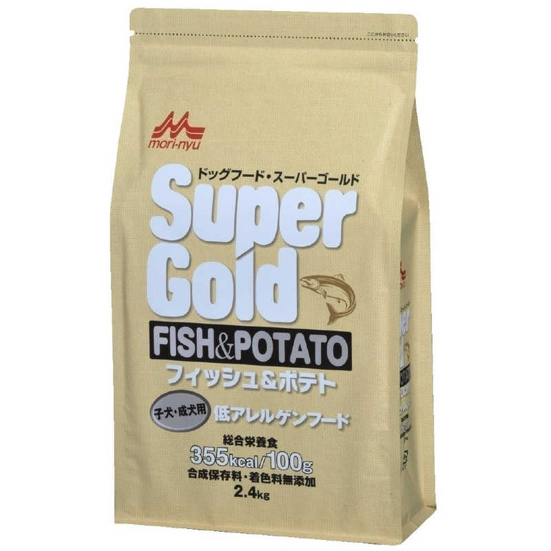 森乳サンワールド　SGフィッシュ&ポテト 子犬成犬用 2.4kg