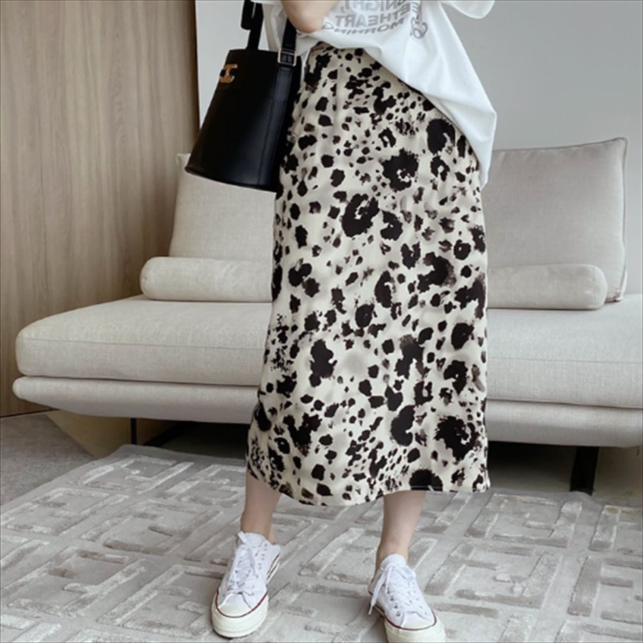 ロングスカート ペンシルスカート アンクル丈 マキシ丈 ストレート Iライン ハイウエスト ファスナー 薄手 裏地 かわいい 大人可愛い きれいめ シンプル カジュアル おしゃれ お洒落