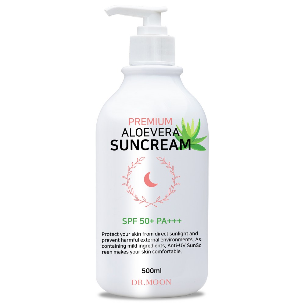 韓国 ドクター プライム 大量 アロエベラ サンクリーム SPF50+ PA+++ 500ml × 2個