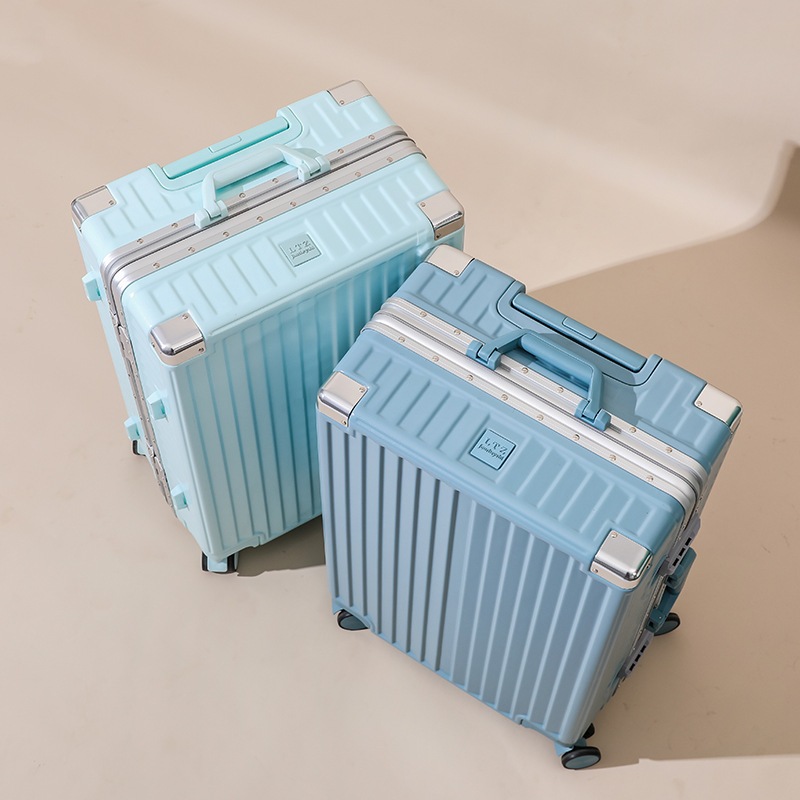 荷物旅行ネット赤ins小さなパスワードユニバーサルホイールトロリーケース20女性男性ソリッド24インチレザースーツケース26