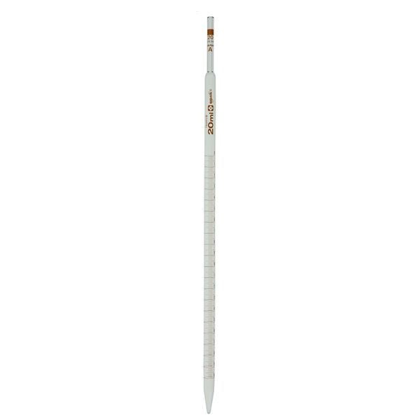 [柴田科学]メスピペット 中間目盛 カスタムA 0.2mL[10本]