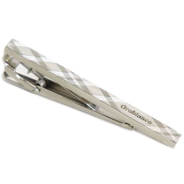 ネクタイピン メンズ 国内正規品 Necktie pin タイクリップ シルバー ORT257 ギフトラッピング無料