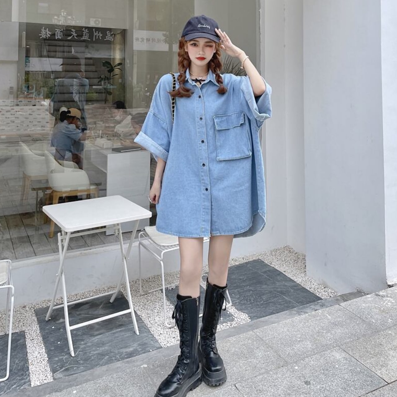 ワンピース スカート シャツ カーディガン レディース ルーズ ドールスリーブ ミディアム 主役級 存在感 フォーマル とろみ感 抜け感 デート 女性 おしゃれ お洒落 可愛い 半袖 通学 学生 通勤