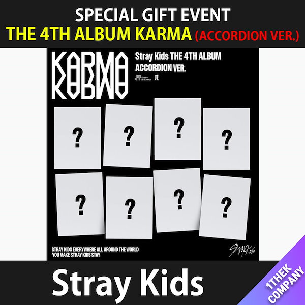 straykids アルバム 8種 ×9 accordion KARMA Stray Kids “KARMA