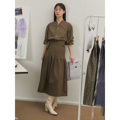 イッセイミヤケ ハイネックカットソー ブラウス 長袖 ブロック パッチワーク風 イッセイミヤケ ハイネックカットソー ブラウス 長袖 ブロック パッチ