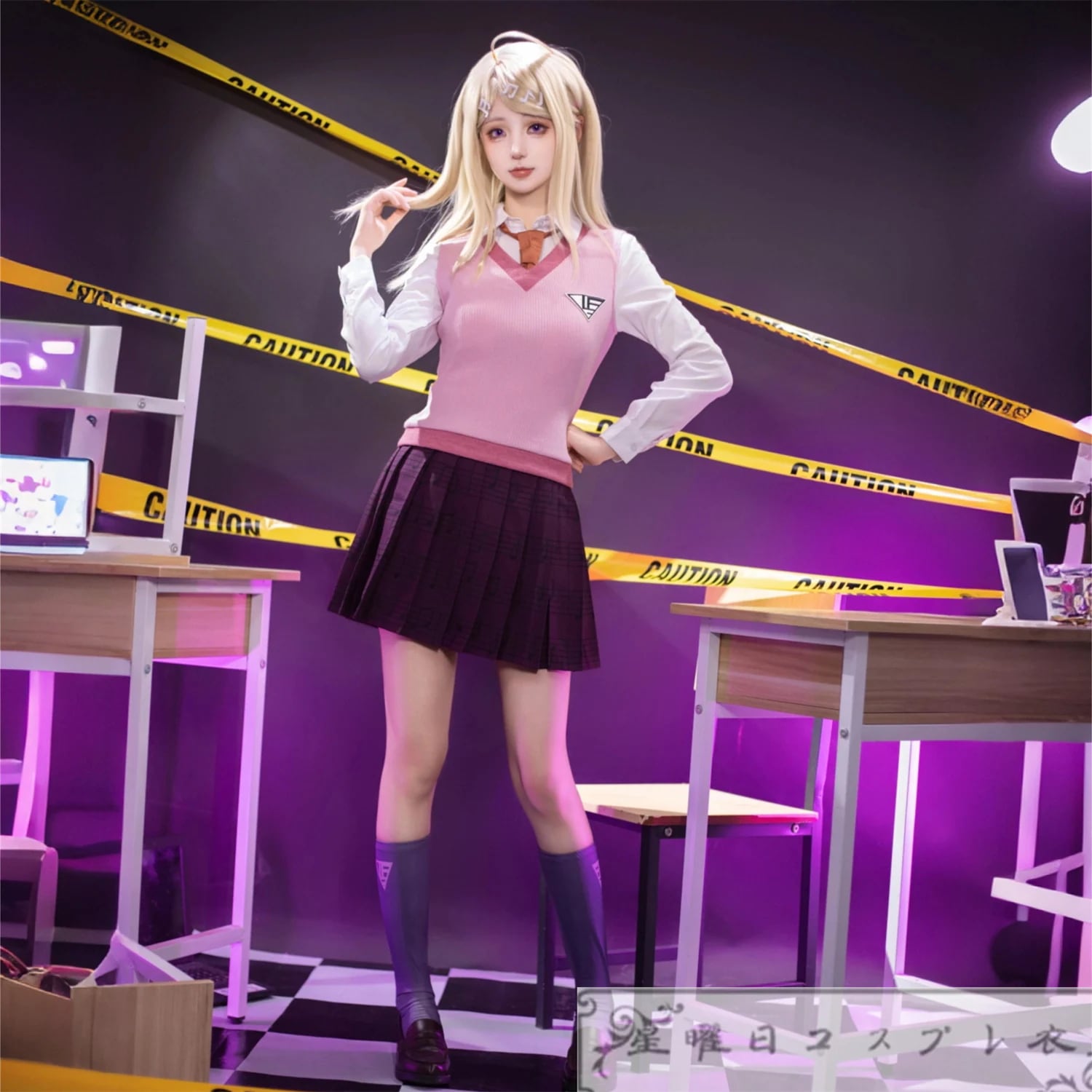 【予約商品】ニューダンガンロンパV3 みんなのコロシアイ新学期 赤松楓 コスプレ衣装 コスチューム品質良い 店舗お勧め