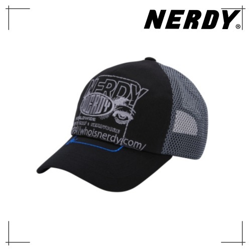 NDY トラッカー メッシュ ボールキャップ BLACK