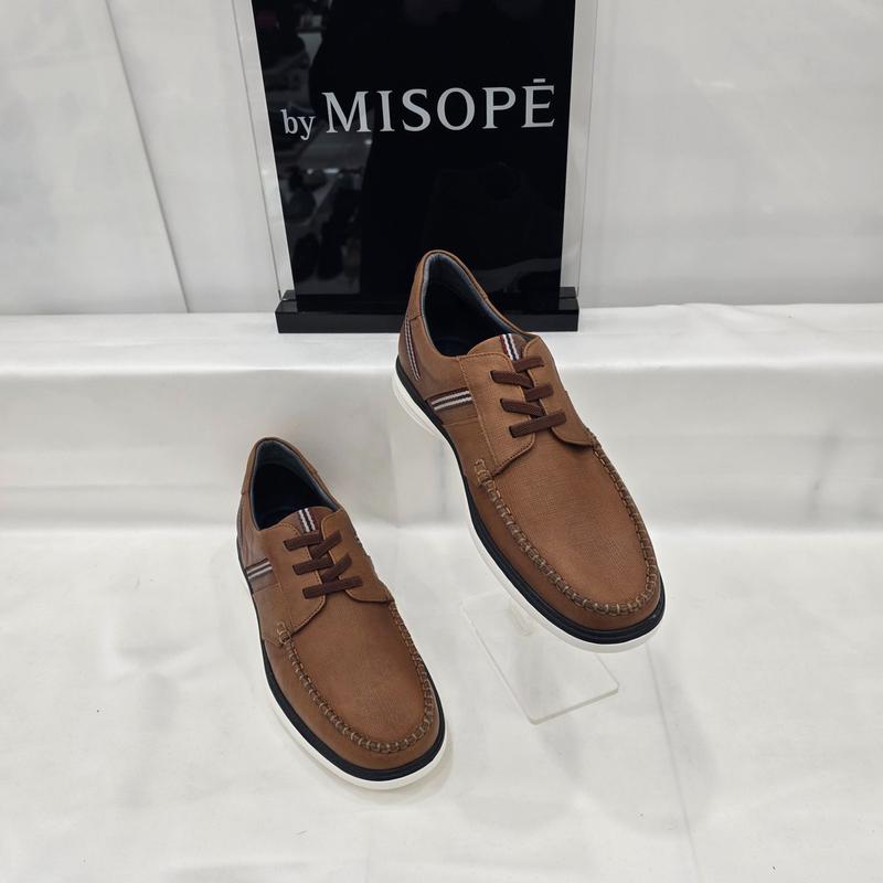 By 男性サフィアーノスニーカー 122HT337TG017 CAMEL 2 JJ