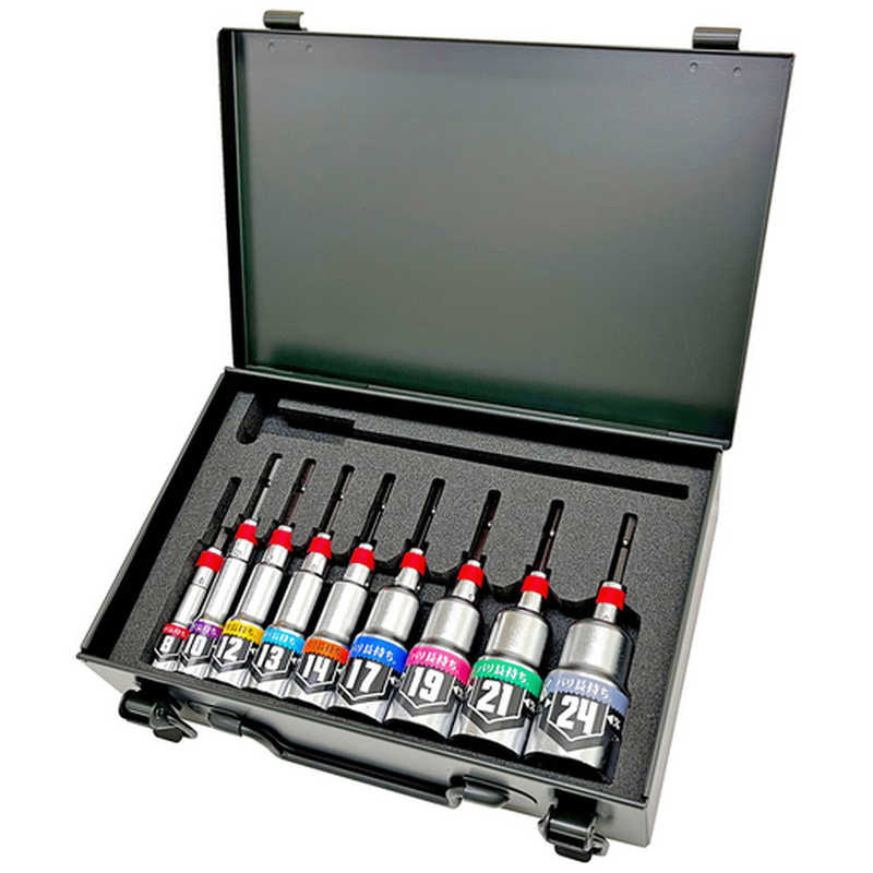 ベストツール　KOSEI 40V対応 強化型パワーソケットセット (トランク型メタルケース付)　BDSP824SCM
