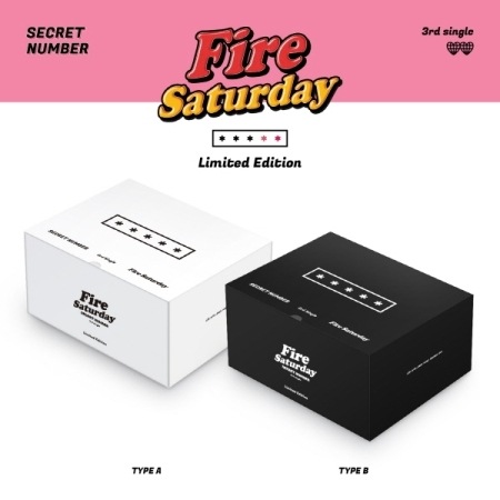 限定版SECRET NUMBER シングル3集アルバム FIRE SATURDAY 選択