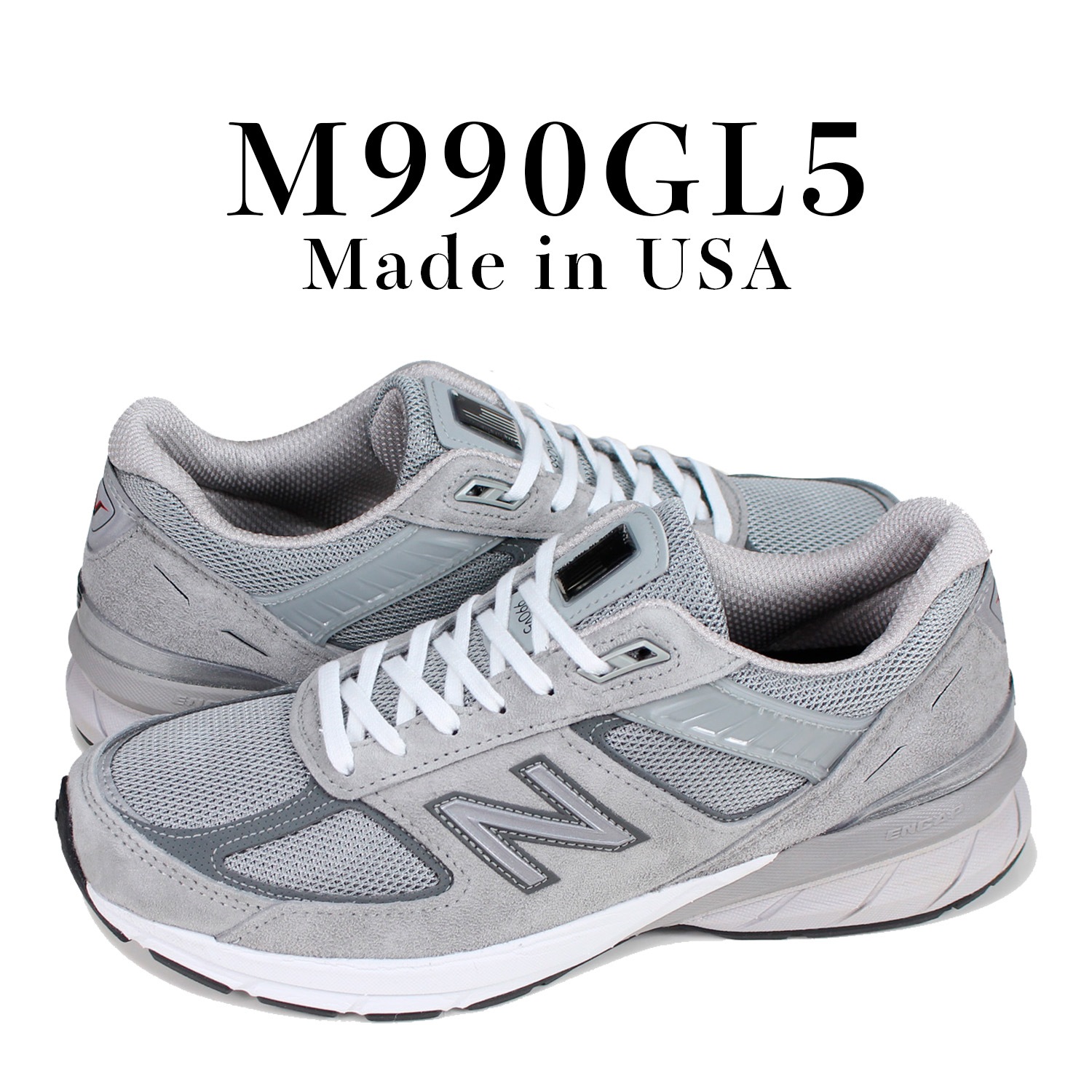 990 V5 スニーカー メンズ MADE IN USA M990GL5