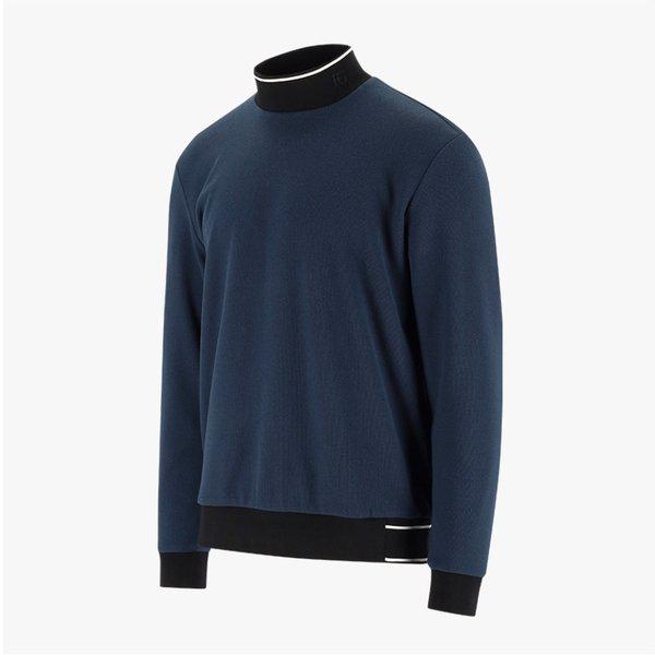 エリポイント防風モックネックTシャツ 6K75452