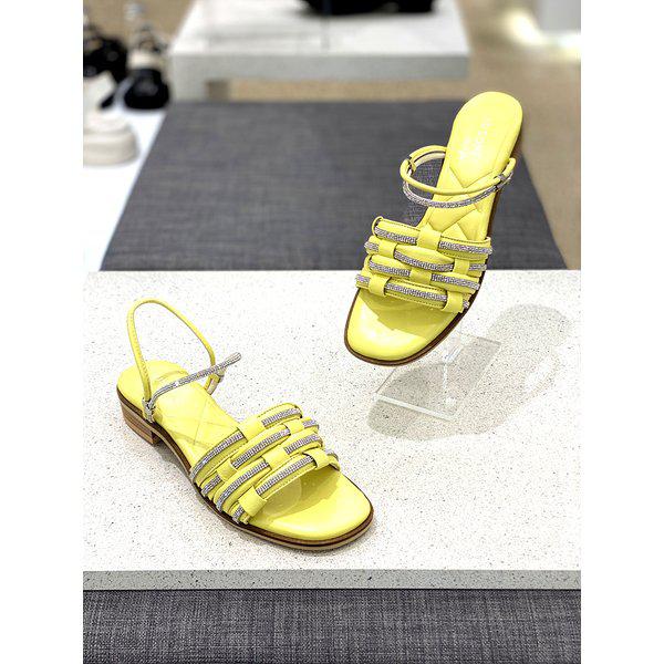 [坡州店] [] 女性 2WAY グリッター サンダル 712424001 2cm [3color]