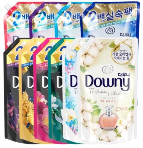 [DOWNY] ダウニーリフィル1.6L X 3つ(3つのSET) 選び入れ柔軟剤無料配送