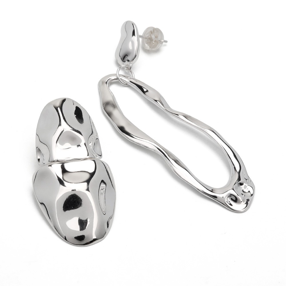 925 アシンメトリーピアス [ce191]