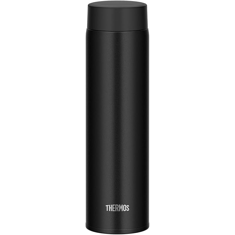 【せんとパッキン一体型・食洗機対応】サーモス 水筒 真空断熱ケータイマグ600ml ブラック 隅々まで簡単に洗える 全てのパーツ食洗機OK ステンレス ボトル 軽量コンパクト JOQ-600 BK