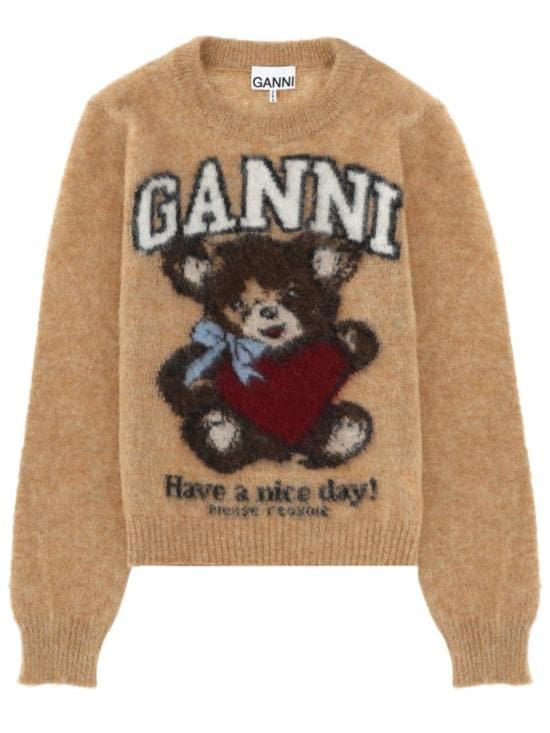 GANNI Women Knitwear A1070091 118 Neutrals