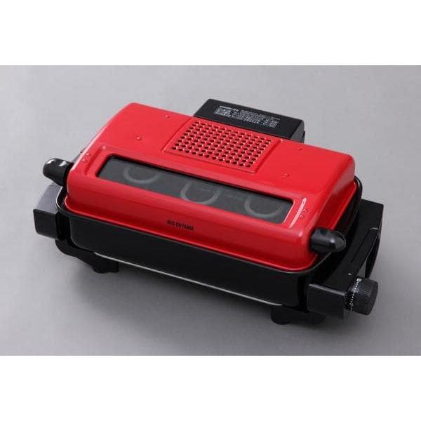 アイリスオーヤマ マルチロースター リニューアル レッド EMT-1101-R