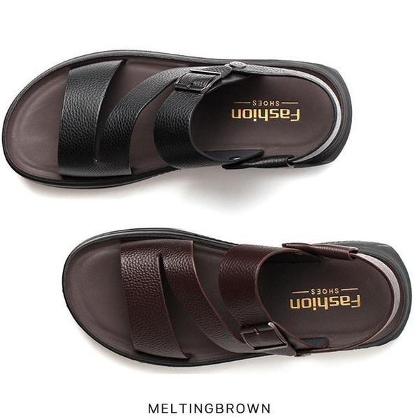 メンズサンダル 夏サンダル メンズ本革サンダル Al23