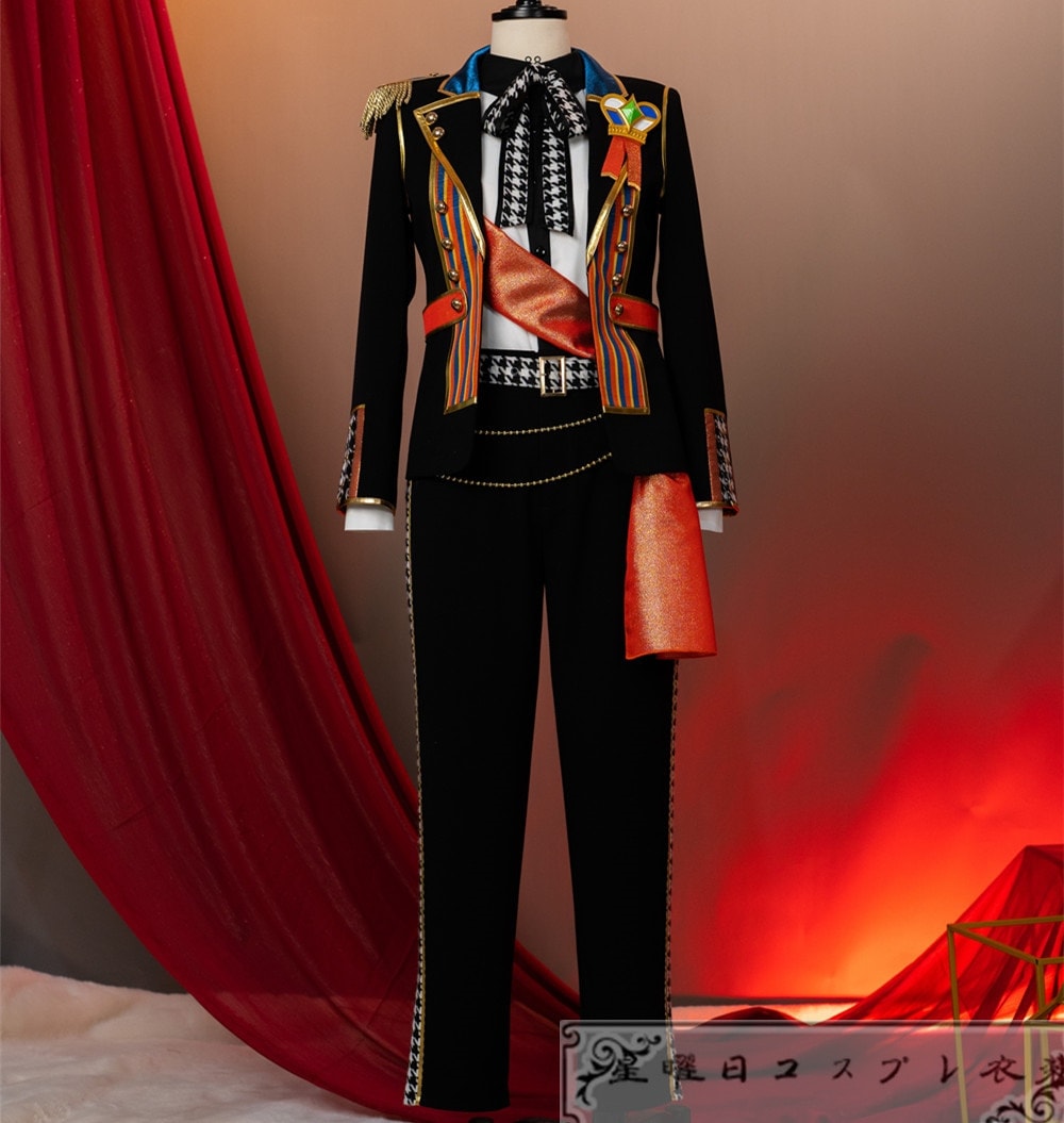 ES あんさんぶるスターズ アルバムシリーズ 『TRIP』 Trickstar 遊木真 氷鷹北斗 明星スバル 衣更真緒 コスプレ衣装 コスチューム ハロウィン 変装 仮装