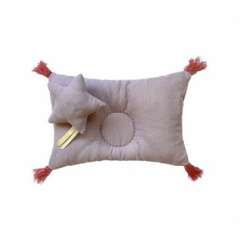 ベビーピロー＆ラトルセット/ピンク PK K60-11006