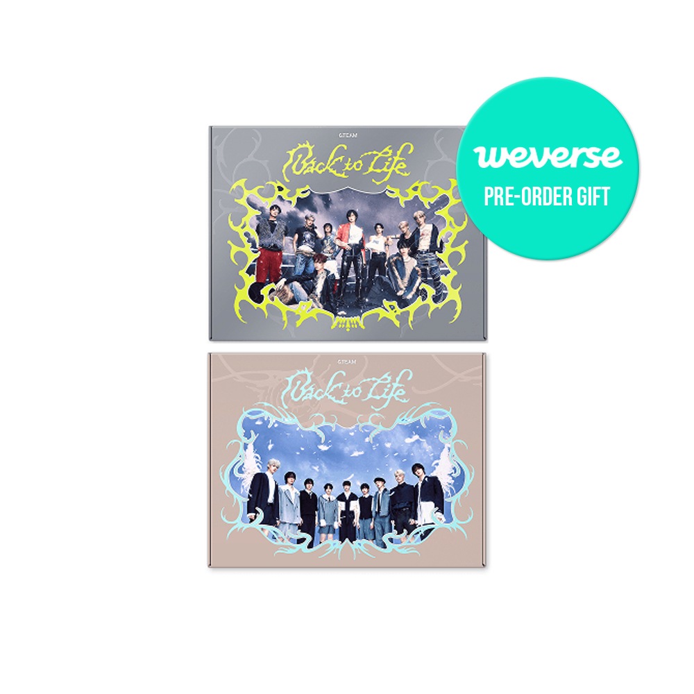 【WEVERSE特典選択】 &TEAM - Back to Life / アルバム2種セット / PHOTOBOOK VER / KOREA Debut