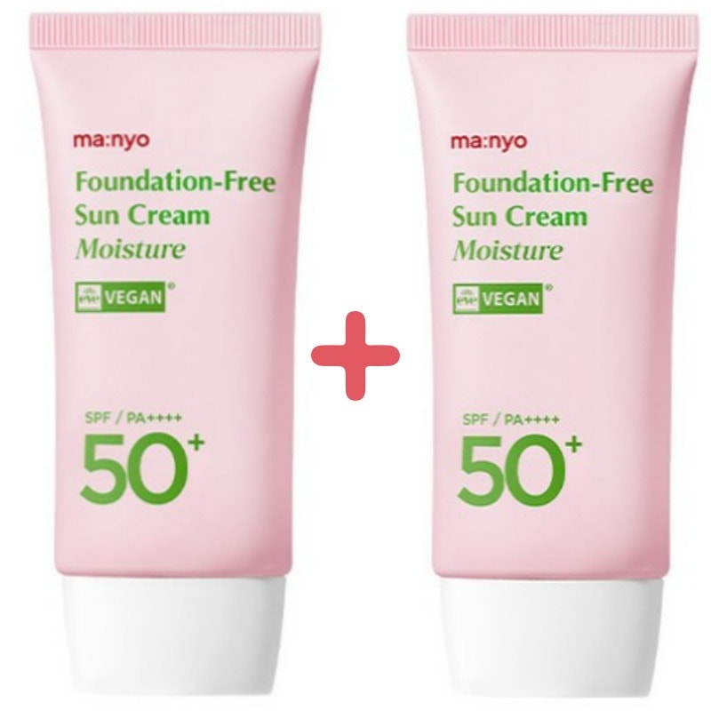 パデフリー 日焼け止め モイスチャー SPF50+ PA++++日焼けどめ, 50ml2個+GIFT