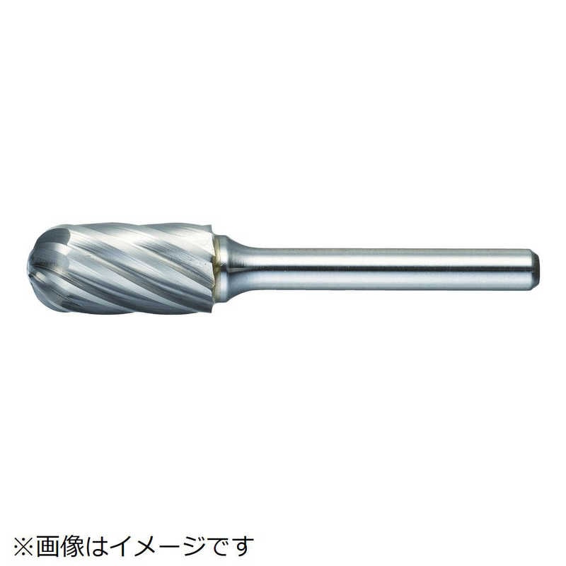 トラスコ中山　超硬バー 先丸円筒型 Φ19X刃長25X軸6 アルミカット　TA2C190