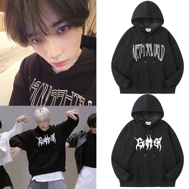 txtチェスビン チェキュチュン ベルベットパーカープリント綿ゆったり婦人服