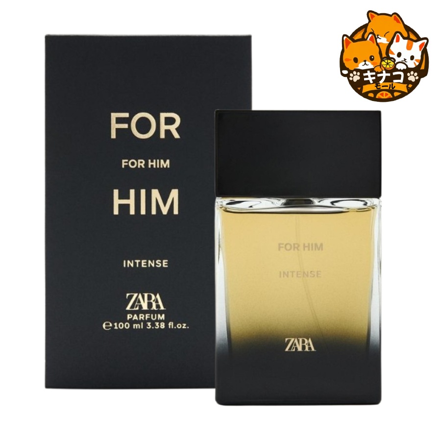 ZARA メンズ香水 FOR HIM INTENSE PARFUM 100ML オードパフューム [EDP]