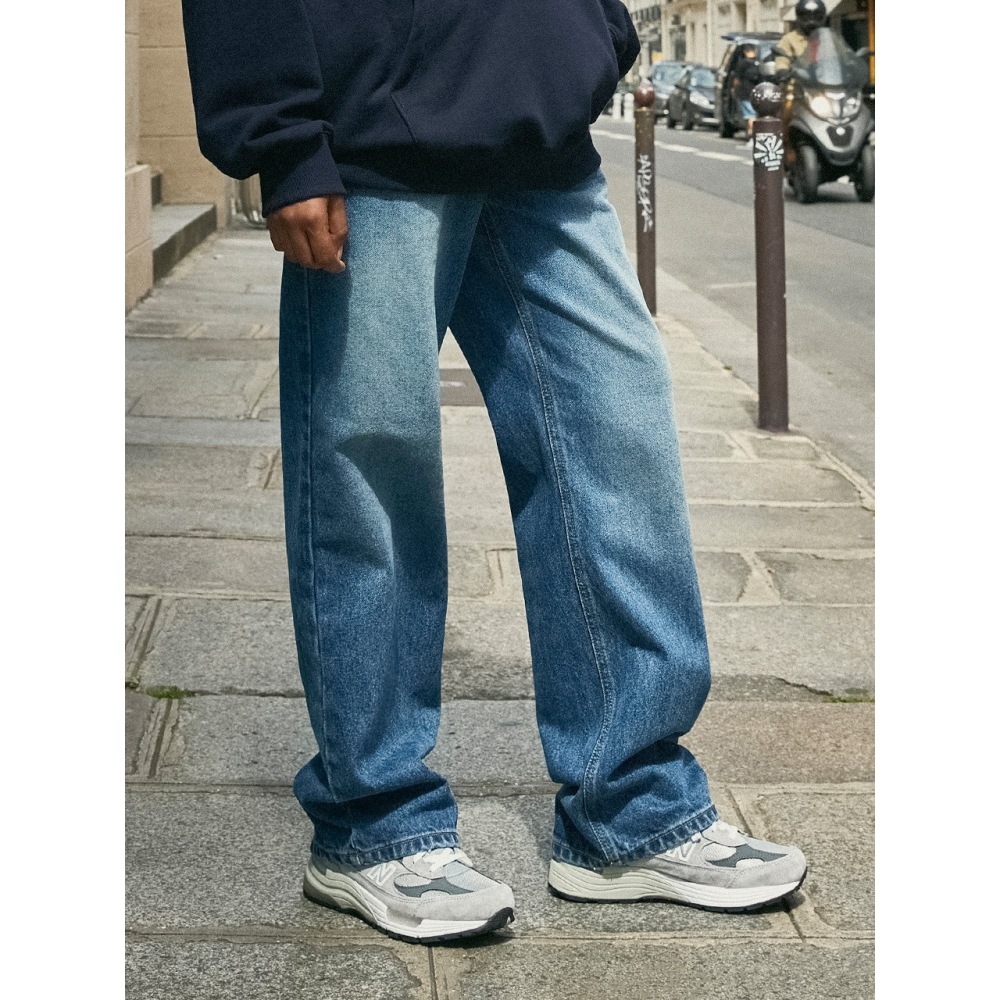 フルークフルーク 1年用ストレートデニムパンツ FDP102 3色 W