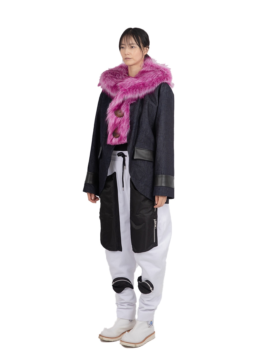 ヘリオス FSユニセックスパディングジャケットシルクパディング