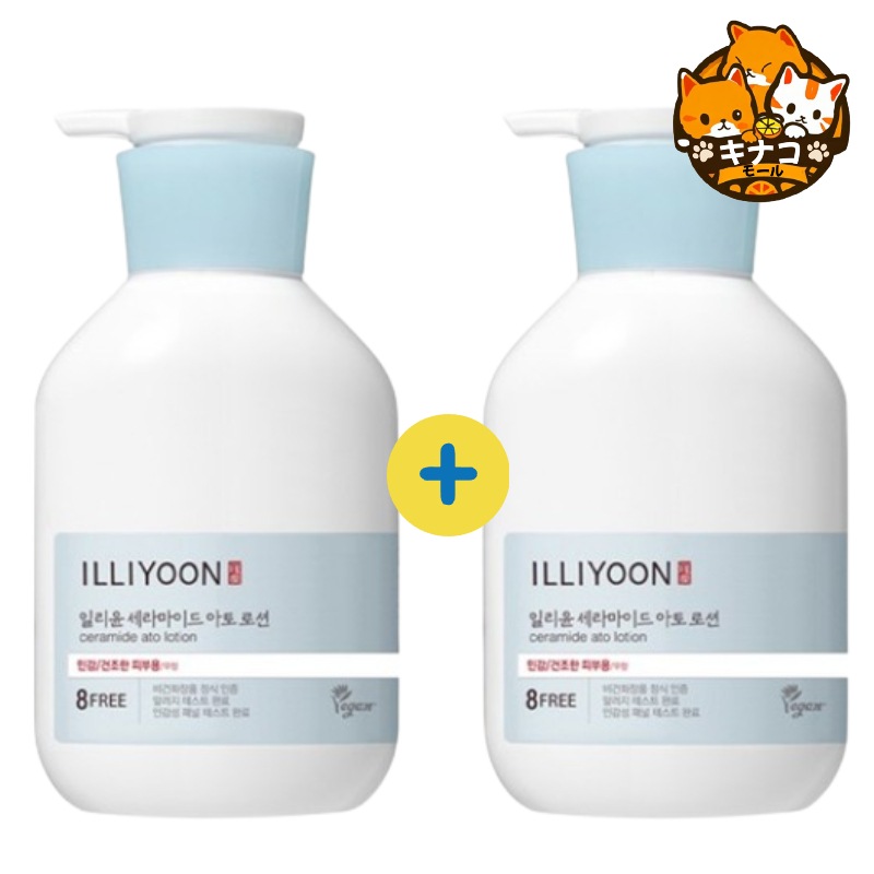ILLIYOON セラミド アトローション 無香 528ml*2個 /大容量セット/全肌用/無香/乾燥/角質/セラミド/高保湿ケア