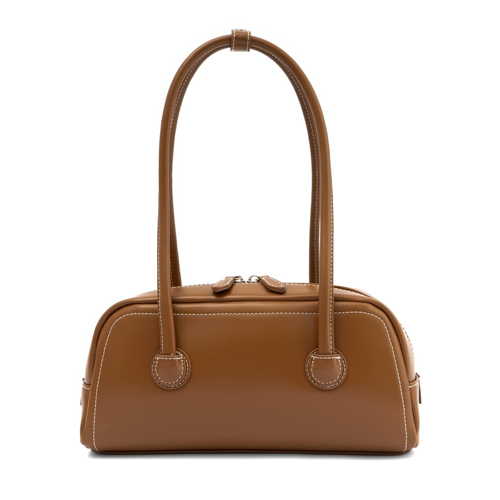 [VITAFELICE] ヴィータフェリーチェ ロングハンドルミニボストンバッグ レディース nsb-30230p (ブラウン)