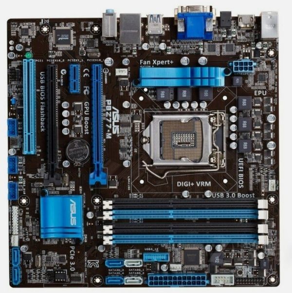 ASUS P8Z77-M LGA1155 DDR3 32G HDMI+DVI+VGA M-ATX M
