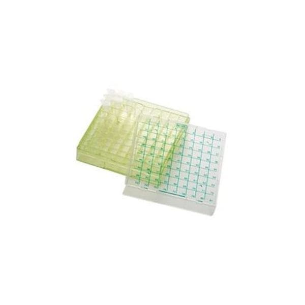 （まとめ）フリーズラック 黄緑 138×138×53mm PC81-K （バラ） (×5セット)