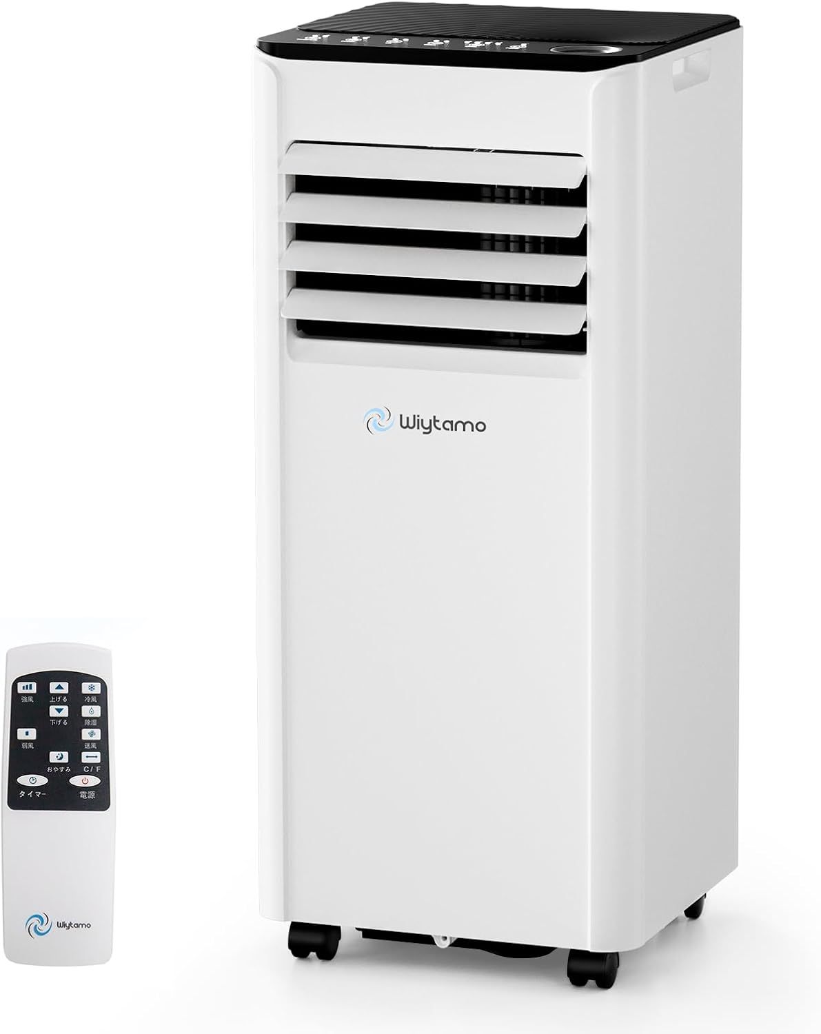 2.6KW スポットクーラー 家庭用冷房除湿送風睡眠モード搭載工事不要8～10畳対応移動式エアコン温度調節範囲16～32℃ポータブルエアコン連続排水対応24時間タイマー機能1日最
