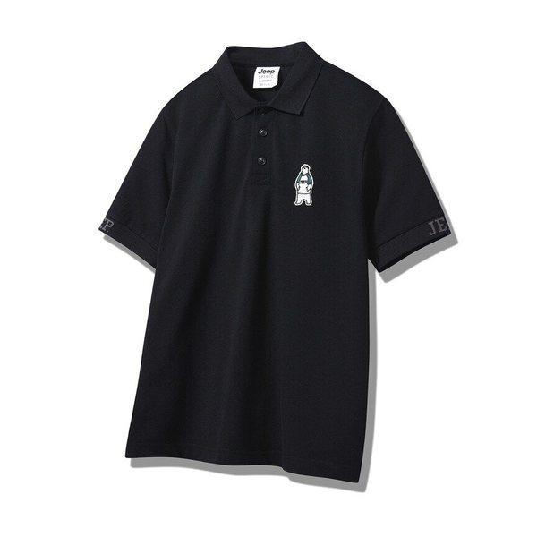 ベア ヨーコ リブ ピケ Tシャツ (JP2TSU703BK) HFPG_SC