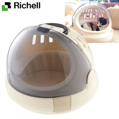 リッチェル コロル おでかけネコベッド M ベージュ RI-4973655562932