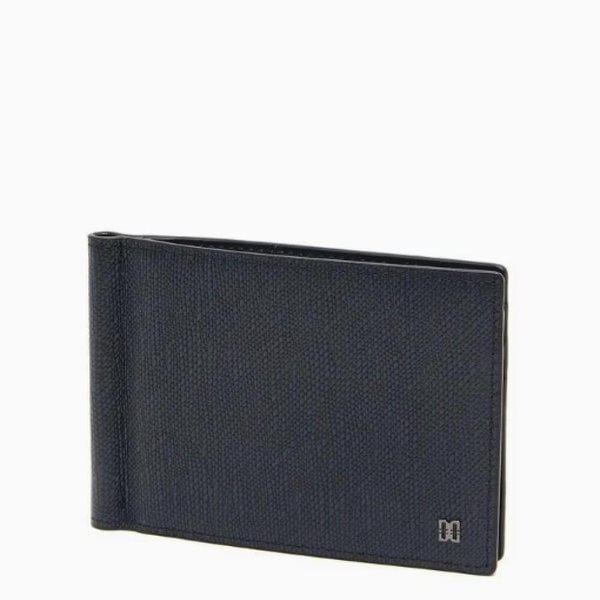 AK盆唐店 マネークリップ ジョセフ ブラック レザー DDロゴ クラシック DBWA5E324BK