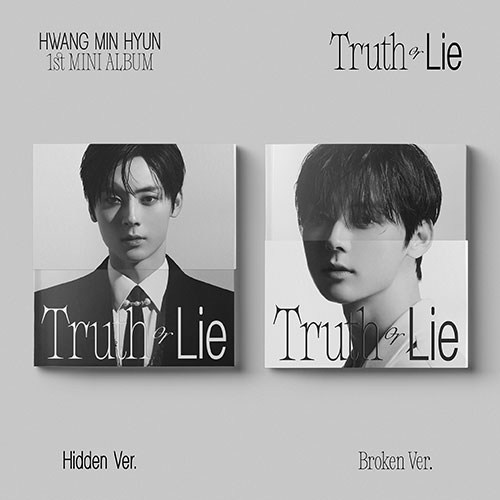 [未開封新品] [特典フォトカードセット]ファンミンヒョンミニ1集 Truth or Lie 2種セット / HWANG MIN HYUN / フォトブック2+フォトカード4+ミニポスター2+アースポ