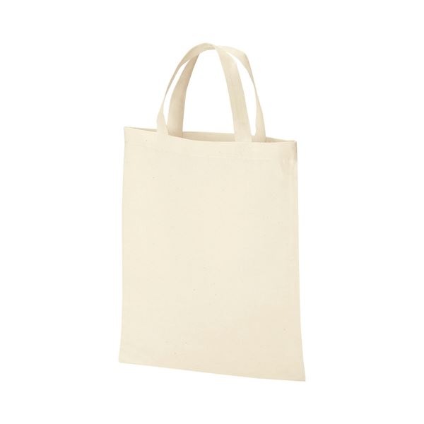 (まとめ) ジーナス コットンバッグ A4ワイド ヨコ310×タテ355mm 98082 1パック(10枚) (×10セット)