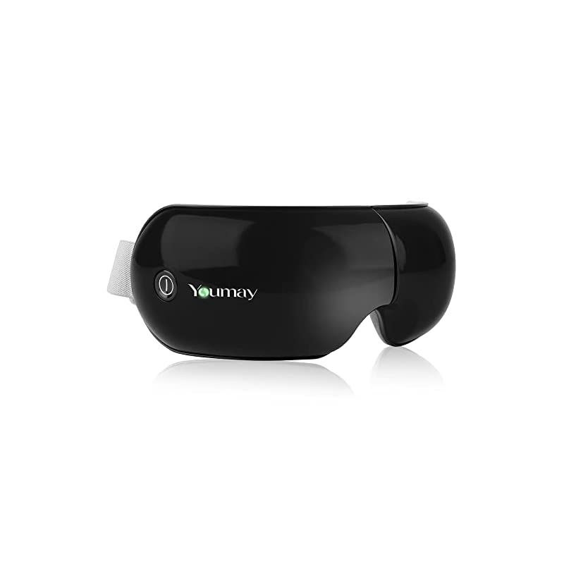 折り畳みアイウォーマー ホットアイマスク 4つモード 音楽付き USB充電 多機能 通気性 男女兼用