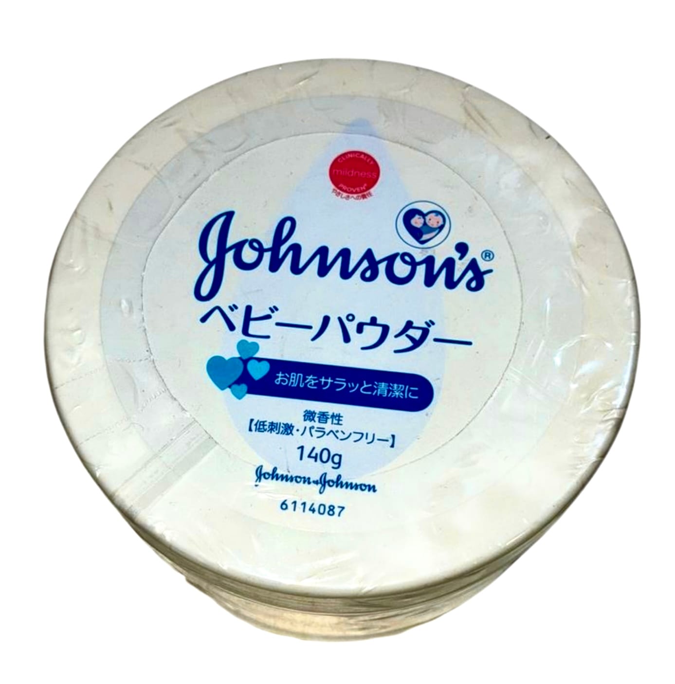 ジョンソン&ジョンソン ベビーパウダー プラスチック容器 140g