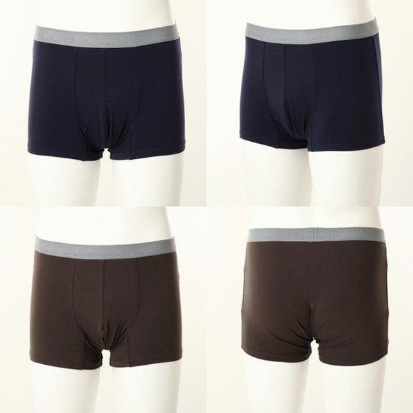 【正常】綿60番手スパンソリッド+メッシュアウト男性用ブリーフ_C VMP7272T_C