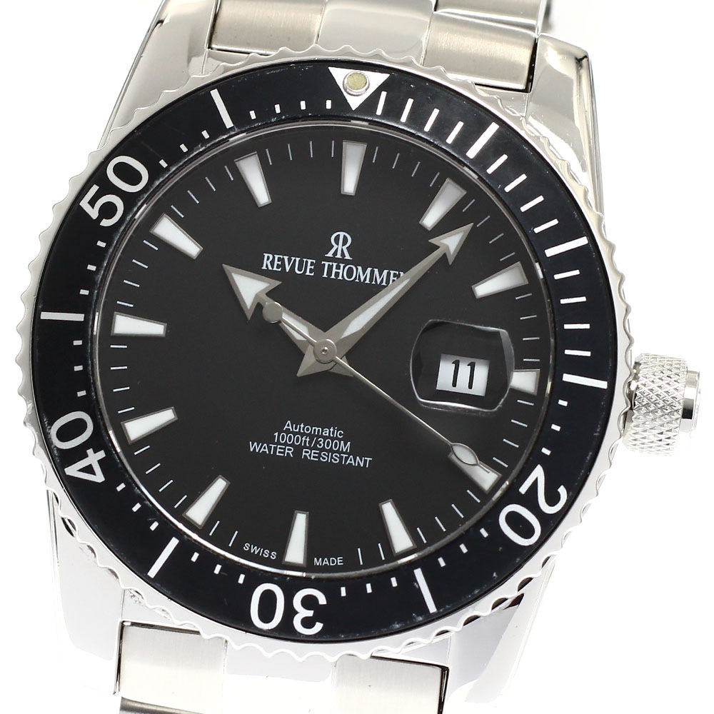 レビュートーメン REVUE THOMMEN 17030.2 ダイバー デイト 自動巻き メンズ _918470【中古】