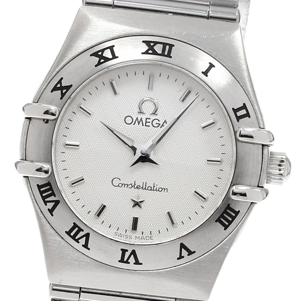 オメガ OMEGA 1562.30 コンステレーション ミニ クォーツ レディース 保証書付き_844809【中古】
