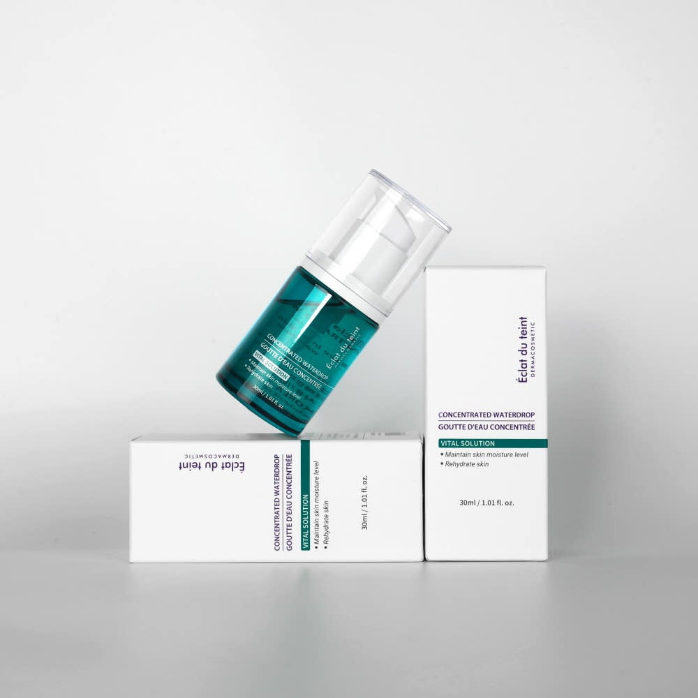 エクラデュタン コンセントレーテッド ウォータードロップ 30ml 水光 水膜 水分 アンプル+マスクパックをプレゼント